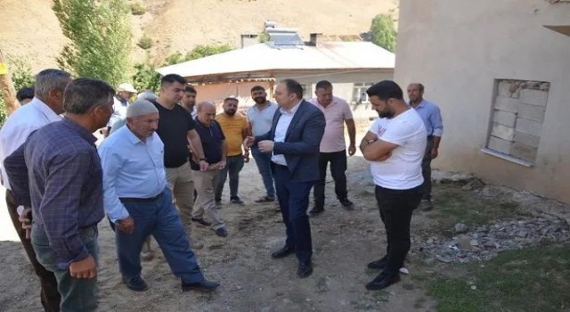 Kaymakam Demirden köy ziyaretleri