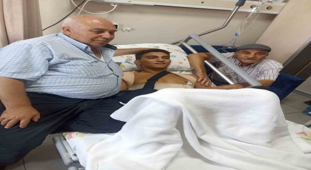 Kazada yaralanan Milli Güreşçi Beytullah normal odaya alındı