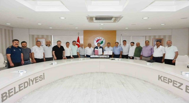 Kepezde 9 mahalleye 9 kapalı pazar protokolü