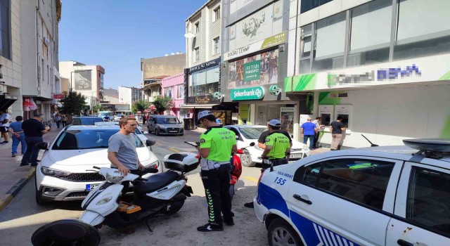 Keşanda 38 motosiklet sürücüsüne 101 bin 579 TL ceza kesildi