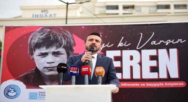 Kestelde tamamlanan Şehit Eren Bülbül Parkı hizmete açıldı