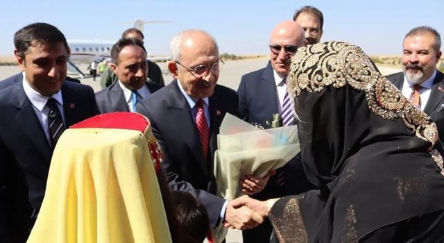 Kılıçdaroğlu’na Şanlıurfa’da Coşkulu Karşılama