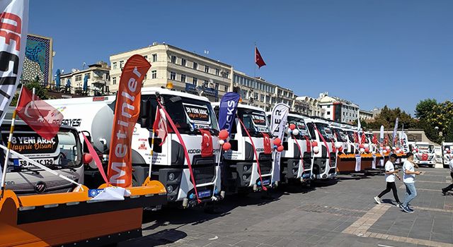 Kocasinan Belediyesi temizlik araçlarında milli üretimi tercih etti