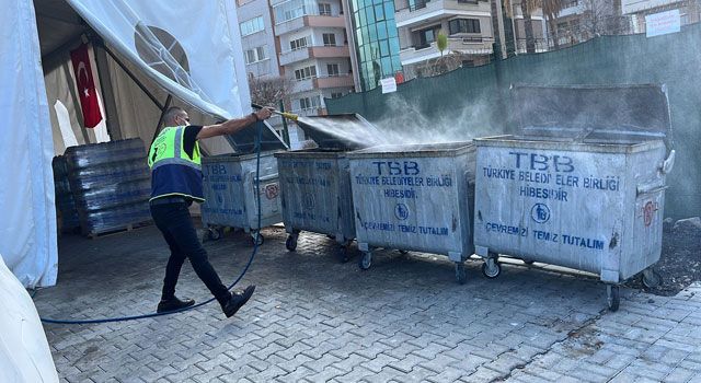 Konteyner Kentlerde Haşere ve Vektörlerle Mücadele Sürüyor