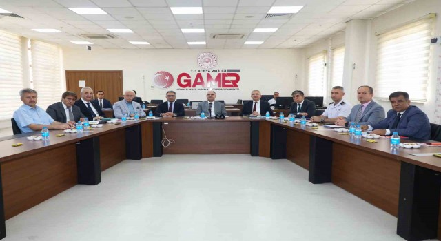 Konyada Üniversite Güvenliği Koordinasyon Toplantısı yapıldı