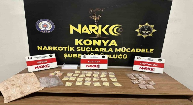 Konyada uyuşturucu operasyonu