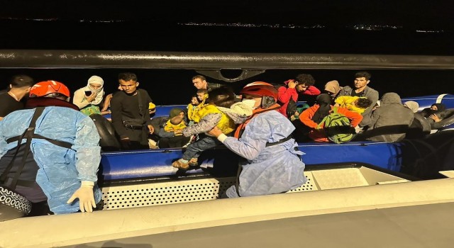 Kucağındaki çocuklarla Yunanistana geçerlerken yakalandılar