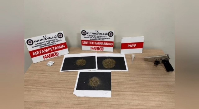 Kütahyada uyuşturucu taciri tutuklandı