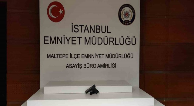 Maltepede sünnet eğlencesinde havaya ateş açan şahıs yakalandı