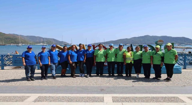 Marmarisin sokaklarına kadın eli değdi