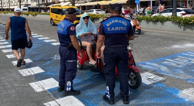 Marmariste kurallara uymayanlar denetimden kaçamadı
