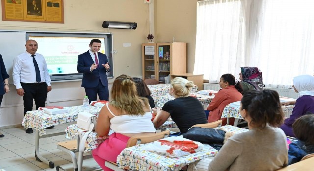 Muğla İl Milli Eğitim Müdürü Çay, Akçaova İlkokulundaki uyum programına katıldı