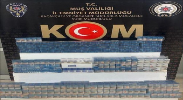 Muşta kaçakçılık operasyonunda 8 kişi yakalandı
