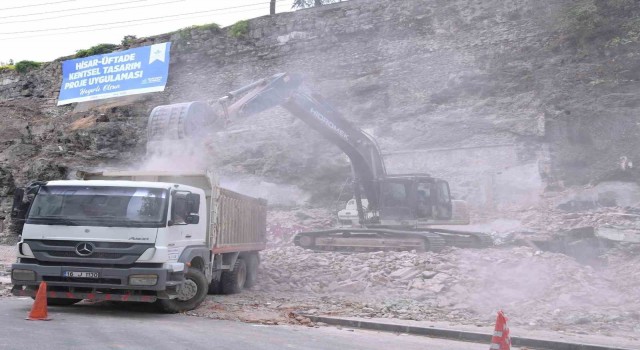 Osmangaziden tarihi ortaya çıkartan yıkım