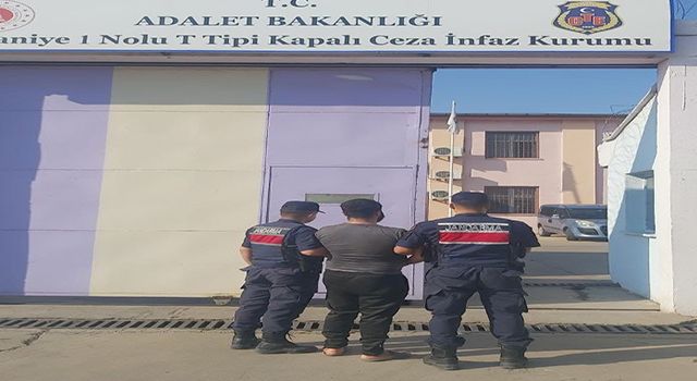Osmaniye'de aranan şahıs yakalandı