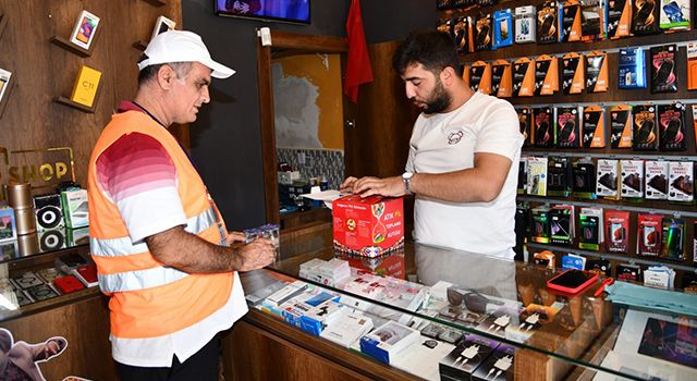 Osmaniye’de, Bisikletli Ekipler Atık Pil Topluyor