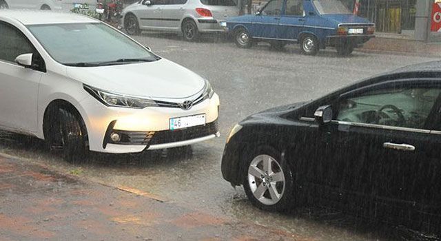 Osmaniye'de gök gürültülü sağanak yağış uyarısı