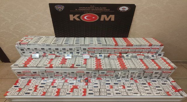 Osmaniye'de Gümrük Kaçakçılığı Operasyonu