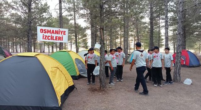 Osmaniye’de İzcilik Kampı Etkinliği Yapıldı