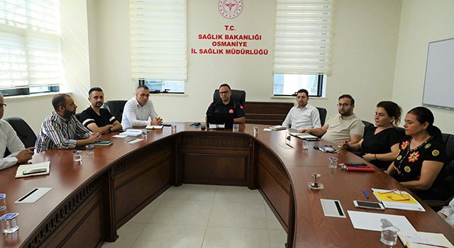 Osmaniye'de Sağlık Hizmetleri Değerlendirildi
