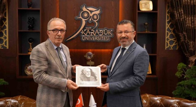 Rektör Uzun, Karabük Üniversitesi Rektörü Kırışıkı ziyaret etti