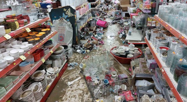 Samsunda selin yeni görüntüleri ortaya çıktı