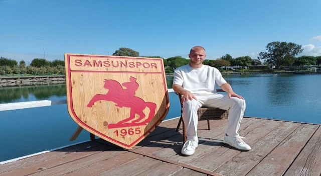 Samsunsporun başarılı stoperi Drongelen, gelecek için umutlu