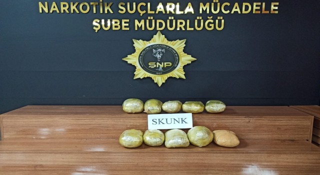 Şanlıurfada 7 kilo sentetik uyuşturucu ele geçirildi
