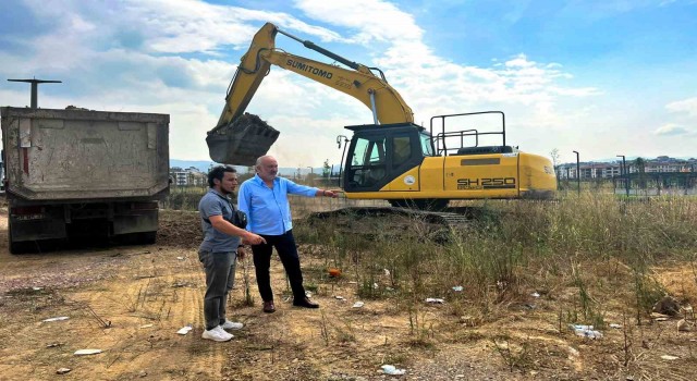 Silpagar, yürüyüş yolu çalışmalarını denetledi