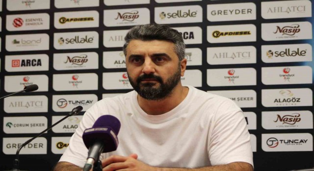 Sinan Kaloğlu: Çorum deplasmanından 3 puanla ayrılmak sevindirici