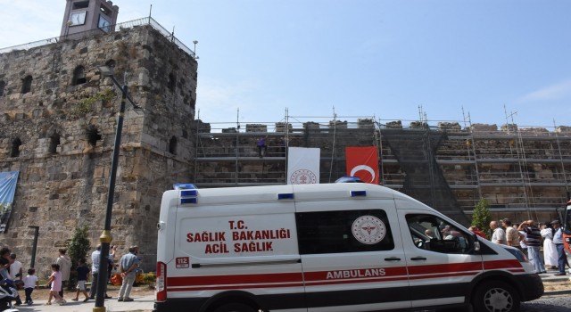 Sinopta kalede intihar girişimi