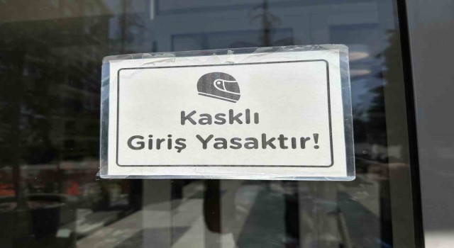 Sitelere kasklı giriş yasağı Eskişehirde de başladı