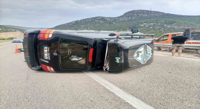 Sümer Ezgü Antalyada kaza geçirdi