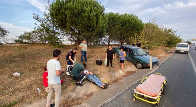 Tekirdağda trafik kazası: 4 yaralı