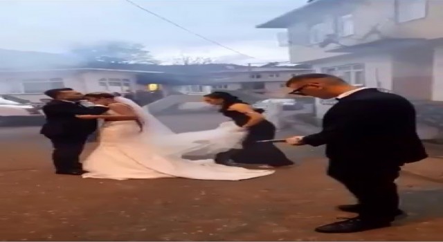 Trabzonda düğünlerde silah atma geleneği bir türlü bitmiyor