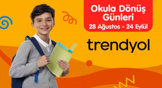 Trendyolda okul alışverişi günleri başladı