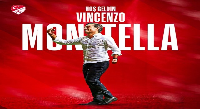 Türkiye Futbol Federasyonu, A Milli Futbol Takımının yeni teknik direktörünün Vincenzo Montella olduğunu açıkladı.