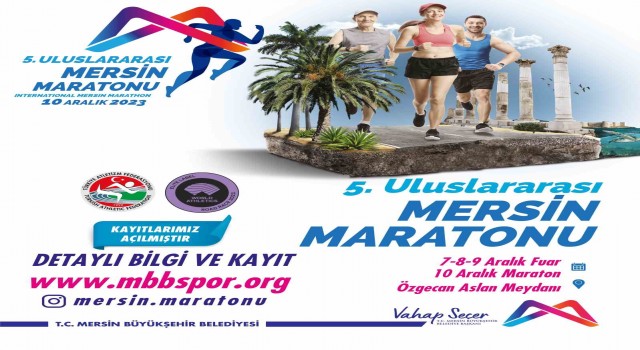Uluslararası Mersin Maratonu için heyecan başladı