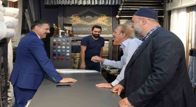 Vali Mustafa Çiftçi, Taşmağazalar esnafıyla bir araya geldi