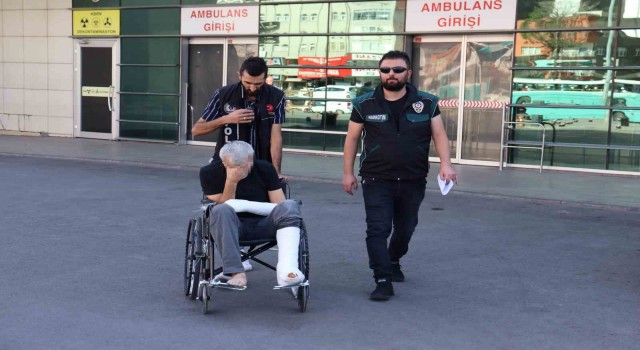 Yakalanacağını anladı, 1inci kattan atladı