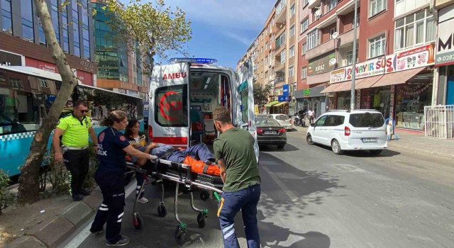 Yayaya çarpan motosikletli olay yerinden kaçtı