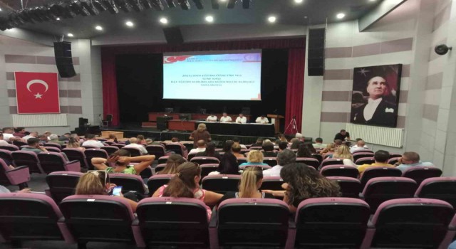 Yeni eğitim - öğretim dönemi öncesi Çorluda kurum müdürleri toplantısı yapıldı