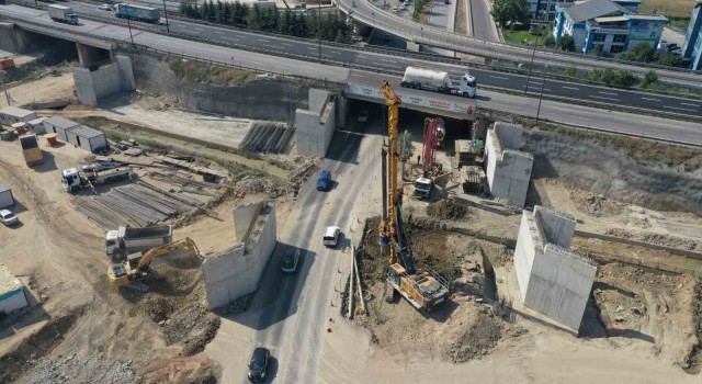Yeşilova-Solaklar Kavşağı Projesinde ilerleme yüzde 40
