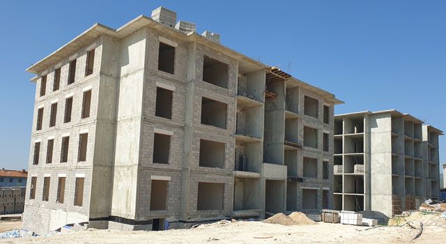190 deprem konutu aralıkta teslim edilecek