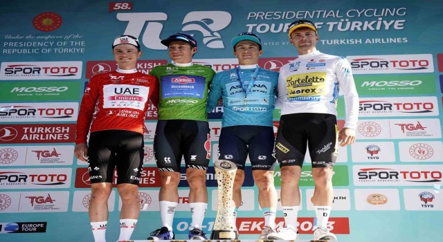 58. Cumhurbaşkanlığı Türkiye Bisiklet Turunun şampiyonu Alexey Lutsenko oldu