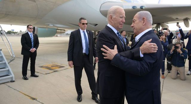 ABD Başkanı Joe Biden, İsrail'e geldi