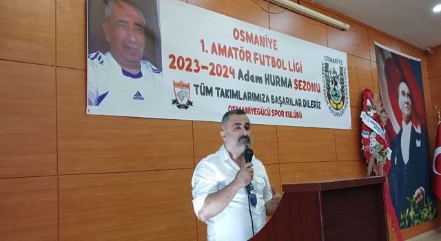 Adem Hurma'nın adı Osmaniye 1. Amatör Ligi'ne verildi