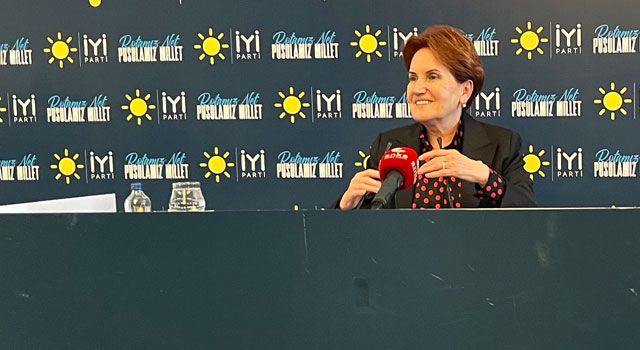 Akşener: "İttifak sistemi başarısız oldu, yalnız başımıza gireceğiz"