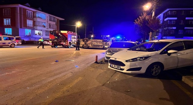 Alkollü sürücü ortalığı birbirine kattı: 1 yaralı