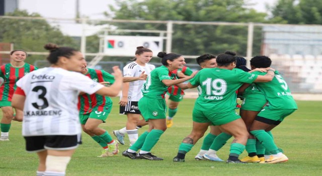 Amedspor Kadın Futbol Takımı, Beşiktaşı 1-0 mağlup etti